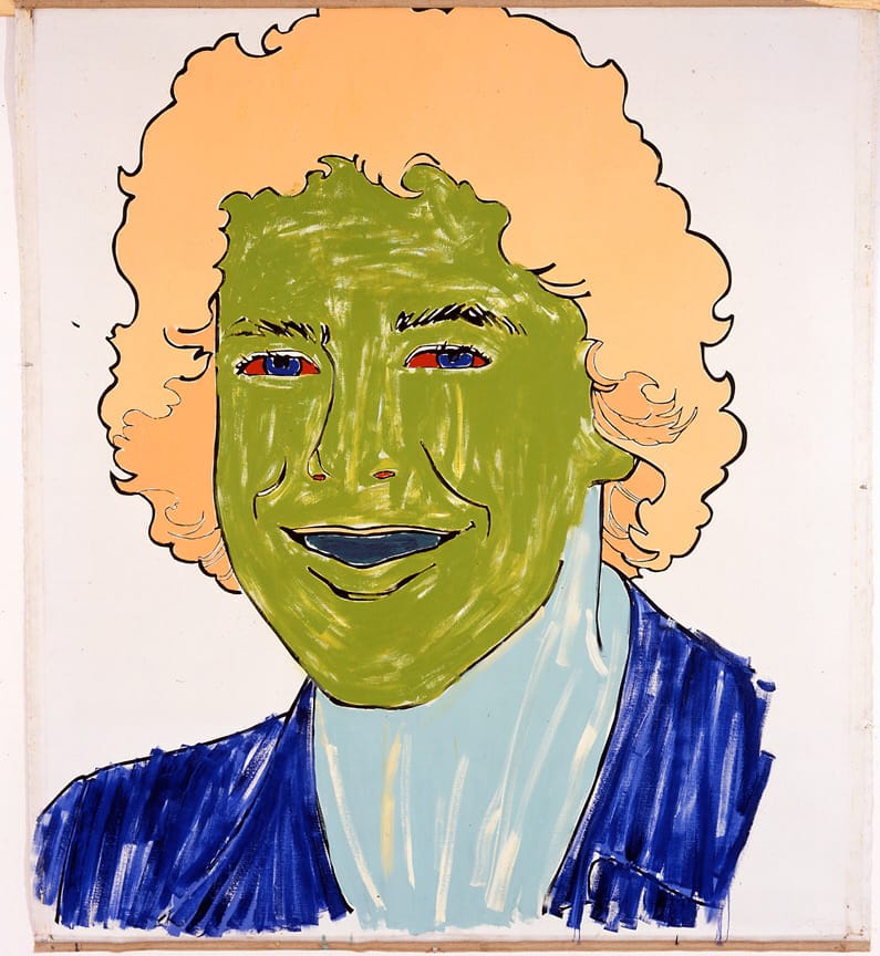 Green Face Teenager