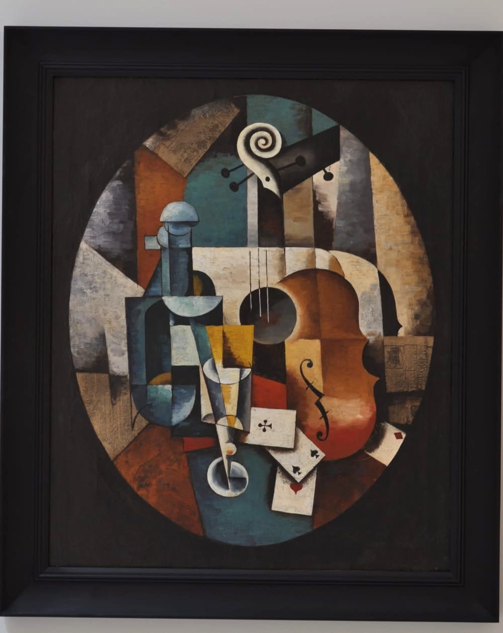 Violin and Playing Cards